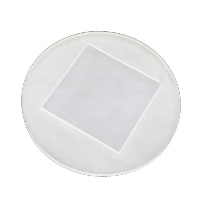 China Chinese Stage Ultra Clear Round Tempered Glass For Led Light Panel for sale