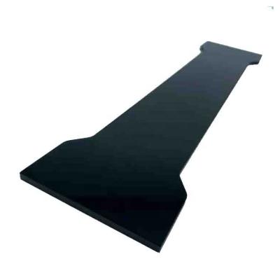 China 1 2 3 4 5 6mm Contemporary Tempered Glass Irregular Shape With Black Ceramic Silkscreen Printing for sale