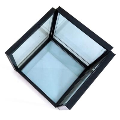 China Modern Best Selling Tempered Skylight Cavity Insulating Glass For Building for sale