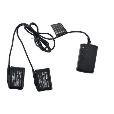 China 8.4V 2A Li-ion Battery Charger Rechargeable Battery Charger Adapter Dual Output for sale