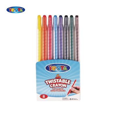 China BRIGHT COLORS AND REASONABLE PRICE GOOD QUALITY PENCIL TWISTABLE SUPPLIED BY OEM FACTORY for sale