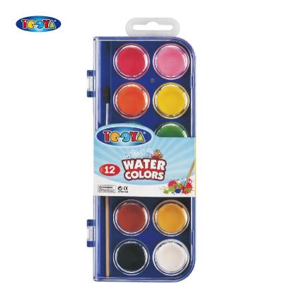 China NEW COLORS WATER COLOR TABLET LIGHT SET IN PLASTIC BOX for sale