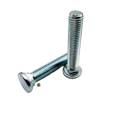 China Steel Custom Round Head Flat Square Neck Bolt Direct Cut Thread Used For Locking for sale