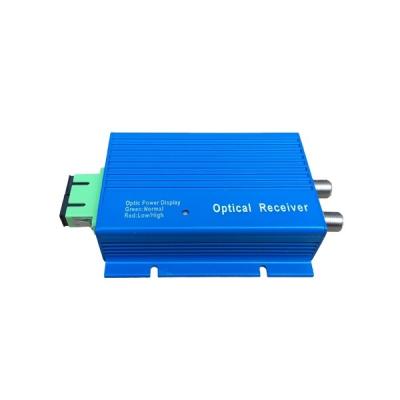 China indoor catv cag node 1550 nm tv receivers laser amplifier ftth optical receiver MIC-OR-860H7W for sale