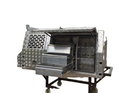 China Aluminum Canopy Tool Box Ute Aluminum Dog Crate for sale