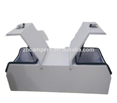 China Iron Site Box /Steel Truck Tool Box /Heavy Duty Site Box for sale