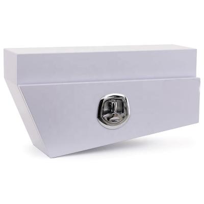 China Iron ut Powder Coated White Under Tray Box Steel Tool Box for sale