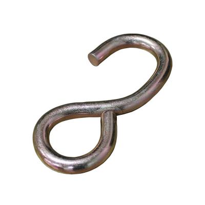 China Heavy Industry 25mm 1inch 600kg 1320LBS Plated Zinc Or Chrome S Hooks for sale