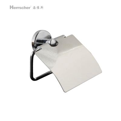 China Luxury Bathroom Accessories Modern Multi-Layer Electroplating Polishing Durable Copper Material Toilet Paper Holder for sale