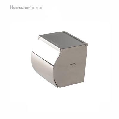 China Modern hot sale recessed 304 stainless steel paper towel clean dispenser manual tissue paper towel box with placing objects for sale