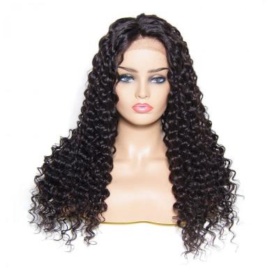 China Silky Front Loose Deep Lace Wig Transparent Wig Vendors Pre Plucked 150% Density To Lace Frontal Hair Wigs for sale