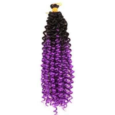 China Hot Sale Barely Shedding Thick Soft Soft Factory Price 14 Inch Bahama Loop Synthetic Crochet Hair Extension For Women for sale