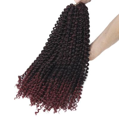 China High Quality Non Rough Hot Selling Passion Twist Pre-twisted Crochet Braids Crochet Hair Wholesale Passion Twist for sale