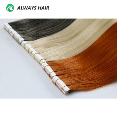 China Silky Straight Wave High Ratio Chinese Cuticle Remy Hair Extension Tape in Extensions 100 Human Hair for sale