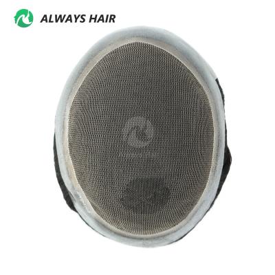 China Free style New Australia - Multiple Size Indian Human Hair Topper Wig for Men for sale