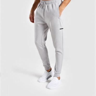 China Wholesale Custom Anti-Wrinkle Workout Fitness Sweatpants Tapered Slim Fit Gym Cotton Jogger Track Pants Man for sale