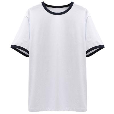 China OEM High Quality Black Anti-Shrink Neck Thick T-shirt Men's Long Sleeve O T-Shirt for sale