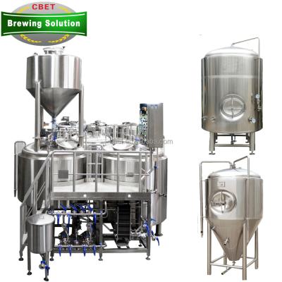 China Beer brewing equipment 500L 800L 1000L 1500L brewery machine manufacturers for beer making for sale