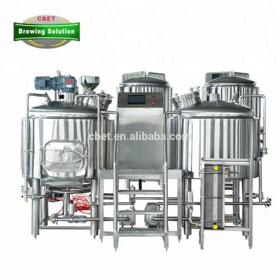 China Home Brewing Plant / Brewing System 100l 200l 300L Beer Brewery Equipment / Bar / Hotel / Restaurant for sale