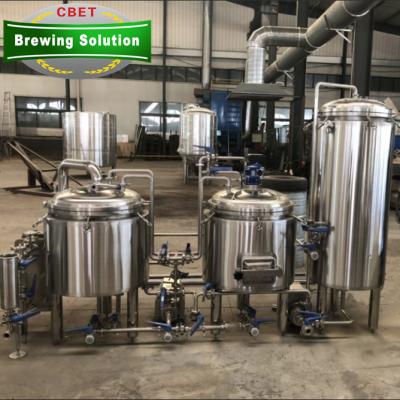 China Hotels 10BBL 15BBL 20BBL Zhongpi beer brewing kettle, beer making equipment for sale for sale