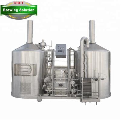 China Hotels 3BBL 5BBL 7BBL Steam / Fire / Malt Grains Beer Brewing Electric Heating Equipment for sale