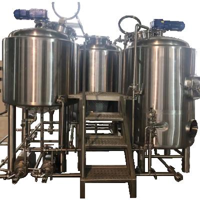 China Hotels Mini Stainless Steel Micro Brewery 30l Beer Brewery Home Machine Beer Brewing / Brewhouse for sale