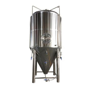 China Hotels fermenting equipment jacketed beer fermenter / 500L 1000L 2000L 3000L 10000L / conical fermentation tank for sale