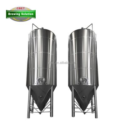 China Conical fermentation glycol jacket cylinder stainless steel beer fermentation tank for sale for sale