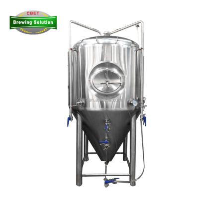 China Hotels 3000L 30HL 30BBL Conical Fermenter Fermentation Tanks Beer Brewing for sale