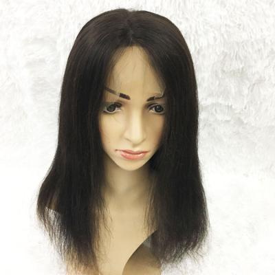 China Newest Skill Style Straight Fashion No Tangle No No Color Natural Black Skill Straight Human Hair Wigs Rejection Chinese Seller True for sale