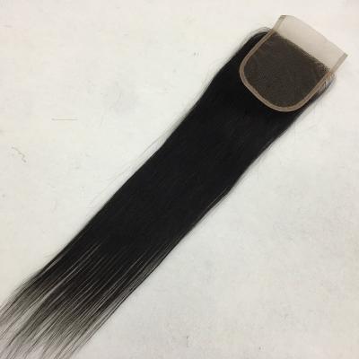 China Cheap Skill Straight Chinese Factory Hair Lace Closure With Bundle Closures for sale