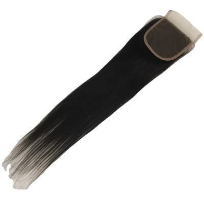 China Skill Factory Price Wholesale 3 Straight Cuticle Aligned Preplucked Virgin Hair Bundles With Lace Closure Closures for sale