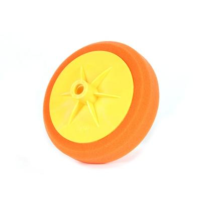 China Car Polishing AUTOMATIC Orange TIGER M14 6 Inch Car Polishing Buffing Foam Pad For Auto Care for sale