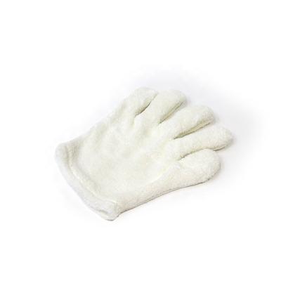 China AUTOMATIC TIGER White Microfiber Mitt Car Washing Car Cleaning And Washing Gloves For Car Maintenance Cleaning for sale