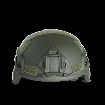 China Police Tactical Outdoor Combat Gear 9mm PE Aramid NIJIIIA MICH Ballistic Helmet for sale