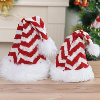 China Amazon Christmas Hot Sale Christmas Supplies Merry Christmas Decorated Felt Santa Claus Hat for sale