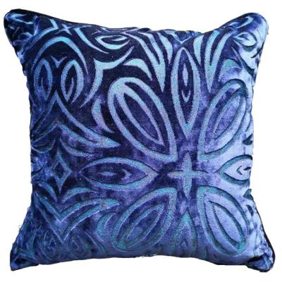 China Chinese Home Decorative Yarn-dyed Velvet Cushion Cover Custom Factory Cushion Cover Jacquard Anti-Decubitus for sale