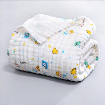 China 100%Cotton material and used anti-pilling blanket in Korean newborn baby blanket for sale