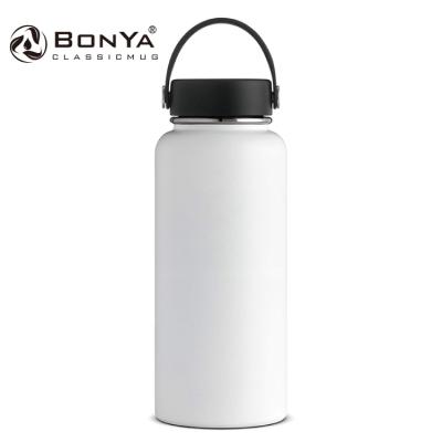 China PORTABLE 32oz 40oz Thermos Flasks Stainless Steel Water Bottle Custom Made Leak Proof Vacuum Hydraulic Flask for sale