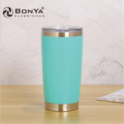 China Hot Sale 20oz Business Double Wall Stainless Steel Sublimation Blanks Insulated Water Bottles Vacuum Tumbler for sale