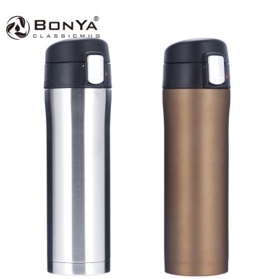 China Hot Selling Custom Logo Wholesale Custom Viable Stainless Steel Drinkware Double Wall Sublimation Tumbler Water Bottle With Lid for sale