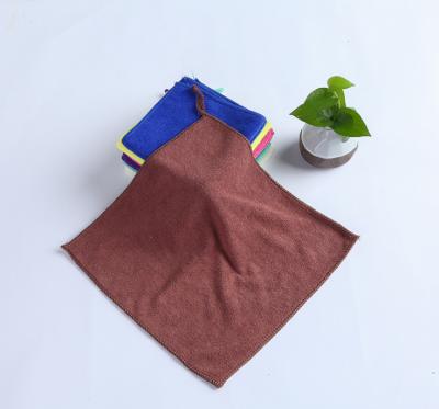 China Wholesale Manufacturers Fiber Sustainable Towel 30*30 Small Square Towel Wholesale Car Towel for sale