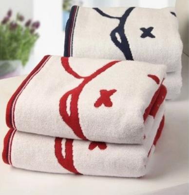 China Wholesale Child Safe Soft Towel Cotton Towel Cotton Yarn Towel Baby Daily Necessities Bath Towel for sale