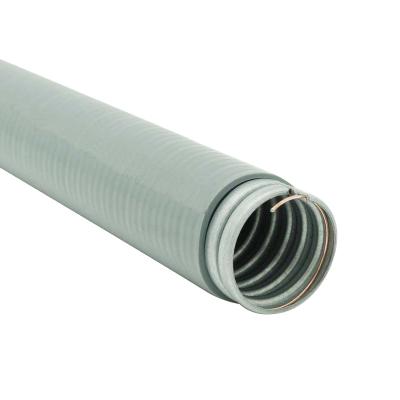 China Galvanized Steel + PVC Jacket Flexible Metal Waterproof Conduit PCULTG Series for sale