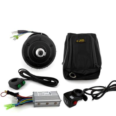 China Soocter 200W Electric Scooter 5 Inch Motor Wheel Diameter 128mm With Brushless Controller Thumb Gas Accelerator Regenerative Brake for sale