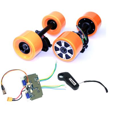 China Vehicle 90MM Four Wheel Electric Skateboard Dual Drive Hub Motor Wheel for sale