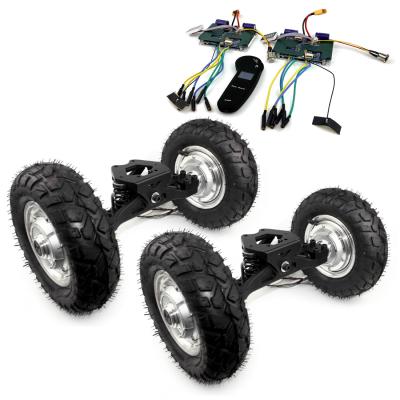 China L-faster Electric Skateboard 4WD 36V Mountain Hub Motor Kit With LCD Display Outboard 9