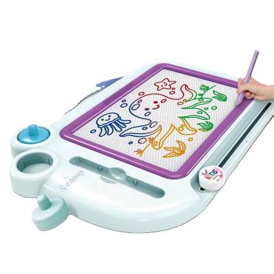 China Multifunctional Studying and Drawing Toys Children Learning Toys Magnetic Inscription Board Painting Set Colorful Toys Drawing Board for sale