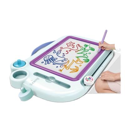 China Environmental Material Mini Children's Activities Erasable Hand Painting Board Colored Magnetic Drawing Board for sale