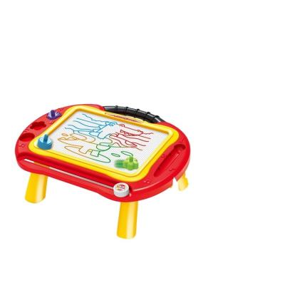 China Environmental Material Portable Small Children Active Learning Educational Table Set Art Painting Board Drawing Table for sale